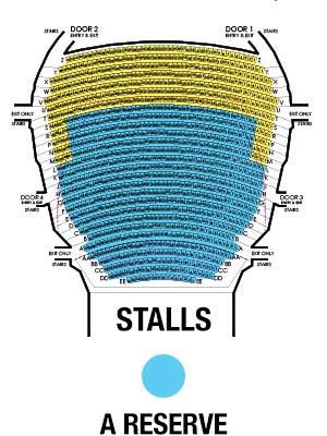 The State Theatre Stalls Map