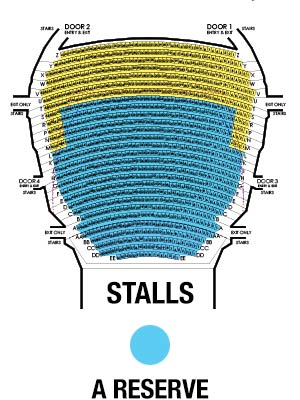 Hamer Hall Stalls Seating Chart